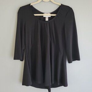 Joseph Ribkoff Black Top Size 8